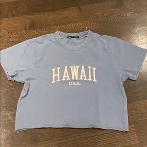brandy melville barely used hawaii top!